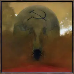 Zdzisław Beksiński, BEZ TYTUŁU, 1981., olej, płyta pilśniowa