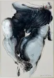 ZALOTY by Andrzej Domżalski, 2017, akryl, papier, sold Mar 2018