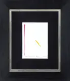 Stefan Gierowski, BEZ TYTUŁU, 2000, serigrafia barwna, papier