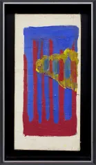 BEZ TYTUŁU by Stefan Gierowski, 1986, olej, płótno, sold Mar 2018