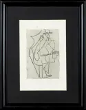 Leopold Lewicki, DETALISTA (SPRZEDAWCA ULICZNY), 1932-33, akwaforta, papier