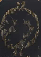 ŻYĆ VI by Jan Dobkowski, 1997, akryl, płyta pilśniowa, offered Jan 2018