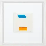 Jerzy Grabowski, JEDNOSTKA KODU, 1977, linoryt, druk wypukły suchy, papier