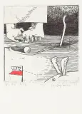 Stanisław Wejman, Nowy 1972, 1971, miedzioryt, papier