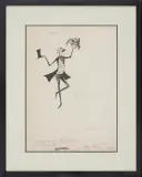Jan Marcin Szancer, Magik, 1975, tusz pióro, pędzel, papier