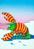 Edward Lutczyn, DLACZEGO WODA JEST MOKRA (ilustracja), szablon, karton