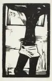 Akt by Jerzy Nowosielski, 1960, drzeworyt, papier, offered Dec 2017