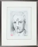 Rafał Olbiński, Bez tytułu, ołówek, kredka, papier
