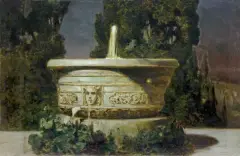 Wilhelm Kotarbiński, NOC KSIĘŻYCOWA, olej, płótno