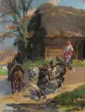 Wojciech Kossak, UŁANI NA PATROLU