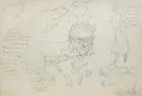 Stanisław Ignacy Witkiewicz, PROFESOR PULVERSTONE OKOCIŁ SIĘ.., 21 III 1937, ołówek, papier
