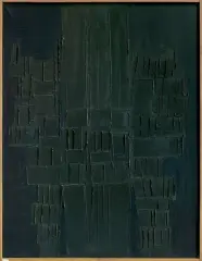 BUDOWA by Alfons Mazurkiewicz, ok. 1965, olej, płótno, sold Dec 2017