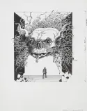 Waldemar Andrzejewski, ILUSTRACJA DO WIERSZA C. K. NORWIDA FATUM, 1983, tusz pióro, pędzel, papier