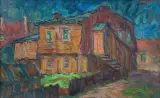 Otto Axer, WIDOK Z PRZEMYŚLA, OK. 1950