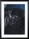 Mateusz Otręba, Portret, 2006, gwasz, papier