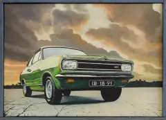 Andrzej Adam Sadowski, VIVA GT GRAND TURISMO, 1974, olej, płótno