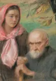 Teodor Axentowicz, STAROŚĆ I MŁODOŚĆ
