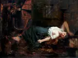 Paweł Merwart, NIHILISTKA, 1882, olej, płótno