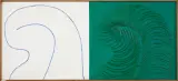 Alfons Mazurkiewicz, SYNERGIA I, 1974, olej, płótno, collage