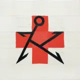Jerzy Truszkowski, SNOW AND BLOOD 3, olej, płótno