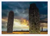 BEZ TYTUŁU, LATA 90. XX W. by Zdzisław Beksiński, grafika komputerowa, papier, sold Sep 2017