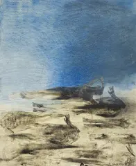 Jolanta Johnsson, CYKL WE DWOJE, 1993, pastel, papier