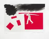 NIOSĄCY ŚCIĘTE DRZEWO by Jarosław Modzelewski, 2007, druk pigmentowy, papier, sold Aug 2017
