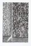 MIASTO by Emilia Nożko-Paprocka, 1974, linoryt, papier, offered Aug 2017