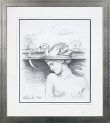 Rafał Olbiński, BEZ TYTUŁU, 2016, ołówek, papier