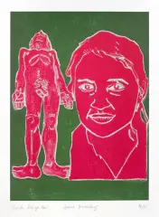 Marek Sobczyk, SPRAWA NIEZNALSKIEJ, 2008, serigrafia barwna, papier