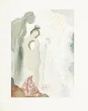 ILUSTRACJA DO BOSKIEJ KOMEDII DANTEGO by Salvador Dalí, 1960, drzeworyt barwny, papier kremowy, offered Jun 2017