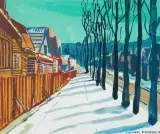 ZAKOPANE by Edward Dwurnik, 2013, gwasz, papier, offered Jun 2017