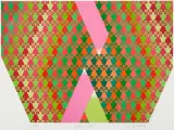 Jerzy Grabowski, GRADACJA NA TRÓJKĄT, 1969, litografia barwna, papier