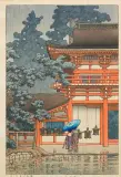 Kawase Hasui, ŚWIĄTYNIA KASUGA W NARZE