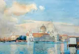 Władysław Skoczylas, WENECJA. SANTA MARIA DELLA SALUTE