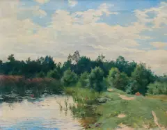 Zofia Stankiewicz, STAW, ok. 1900, olej, płótno