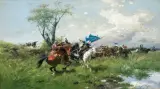 Józef Brandt, ATAK KAWALERII. ATAK HUSARII POLSKIEJ