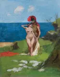 Włodzimierz Tetmajer, SCENA MITOLOGICZNA NA BRZEGU MORZA
