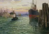Michał Gorstkin-Wywiórski, W WIELKIM PORCIE W HAMBURGU
