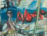 Zygmunt Menkes, W PRACOWNI ARTYSTY. MALARZ I MODELKA