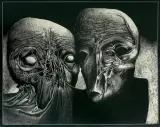 BEZ TYTUŁU by Zdzisław Beksiński, 1968, heliotypia, papier, offered Jun 2017