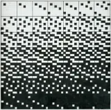 9-ta GRA 7 x 7 by Ryszard Winiarski, 1999, akryl, ołówek, płótno, offered Jun 2017