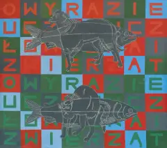 O WYRAZIE UCZUĆ U CZŁOWIEKA I ZWIERZĄT by Marek Sobczyk, 1992, olej, płótno, offered Jun 2017
