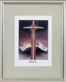 BEZ TYTUŁU by Zdzisław Beksiński, grafika komputerowa, papier, sold May 2017