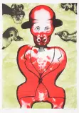 ZWIERZĘTA SĄ RÓWNE by Jan Lebensztejn, 1974, litografia barwna, papier, sold May 2017