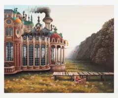 Jacek Yerka, BAROCCO, 2009, giclée, papier