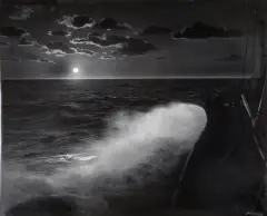 Stefan Arczyński, OCEAN SPOKOJNY, 1963, fotografia czarno-biała, papier