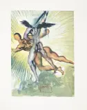 ILUSTRACJA DO BOSKIEJ KOMEDII DANTEGO by Salvador Dalí, drzeworyt barwny, papier kremowy, offered Apr 2017