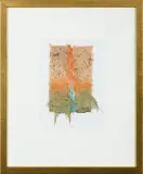 Ewa Latkowska-Żychska, SZCZELINA, technika własna, papier ręcznie czerpany