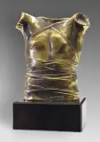 PANCERZ II (CUIRASSE II) by Igor Mitoraj, 1986, brąz, kamień, sold Apr 2017